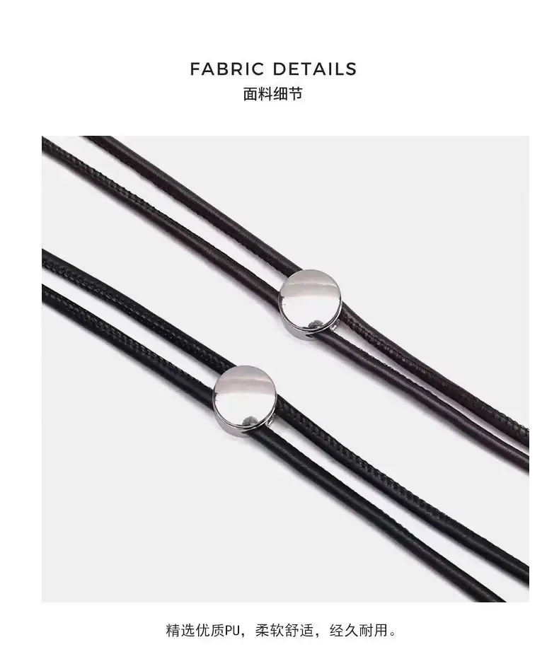 Women's Black Knot Belt with Silver Buckle — feature 9