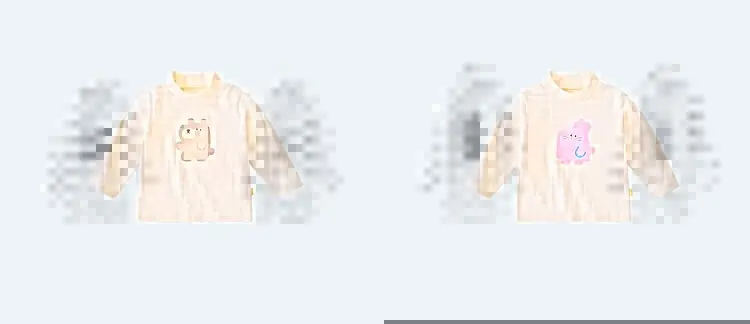 Doodle Baby Long Sleeve T-Shirt Cream Winter Boys' Wear — feature 21