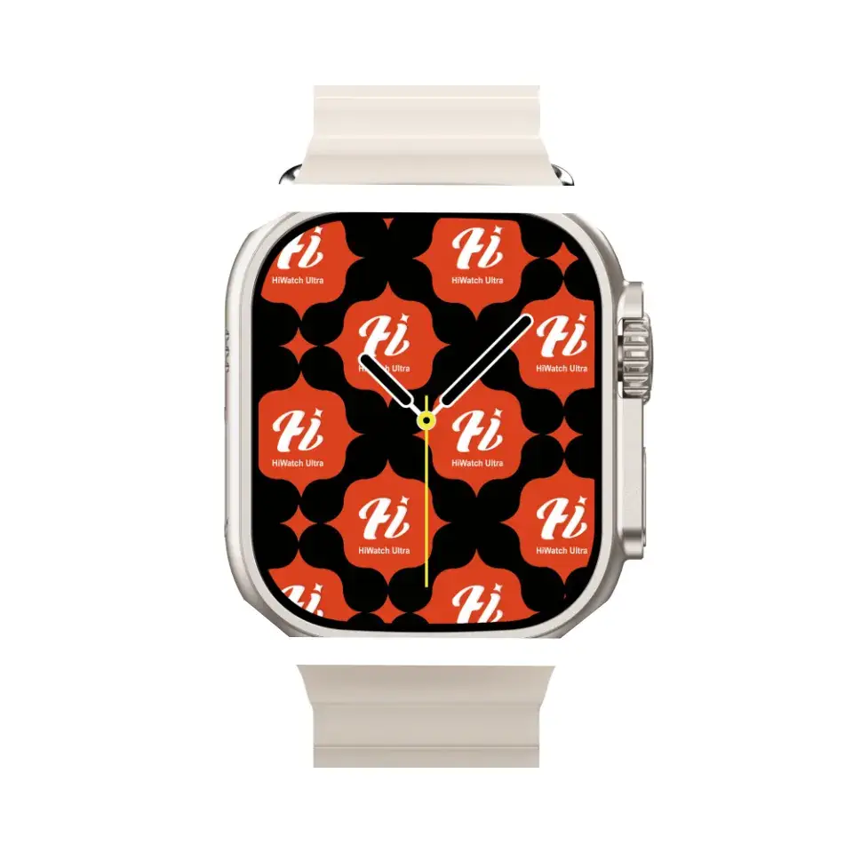 Ultra3 Cross-Brand Smart Watch with Red Floral Design - Image 5