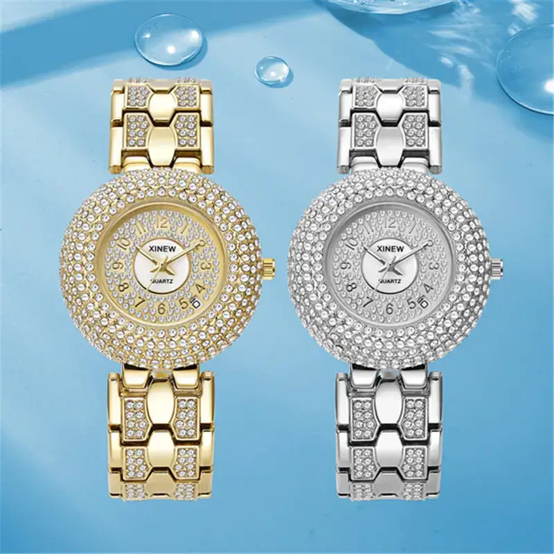 Luxury Gold Diamond Watch for Women — feature 5