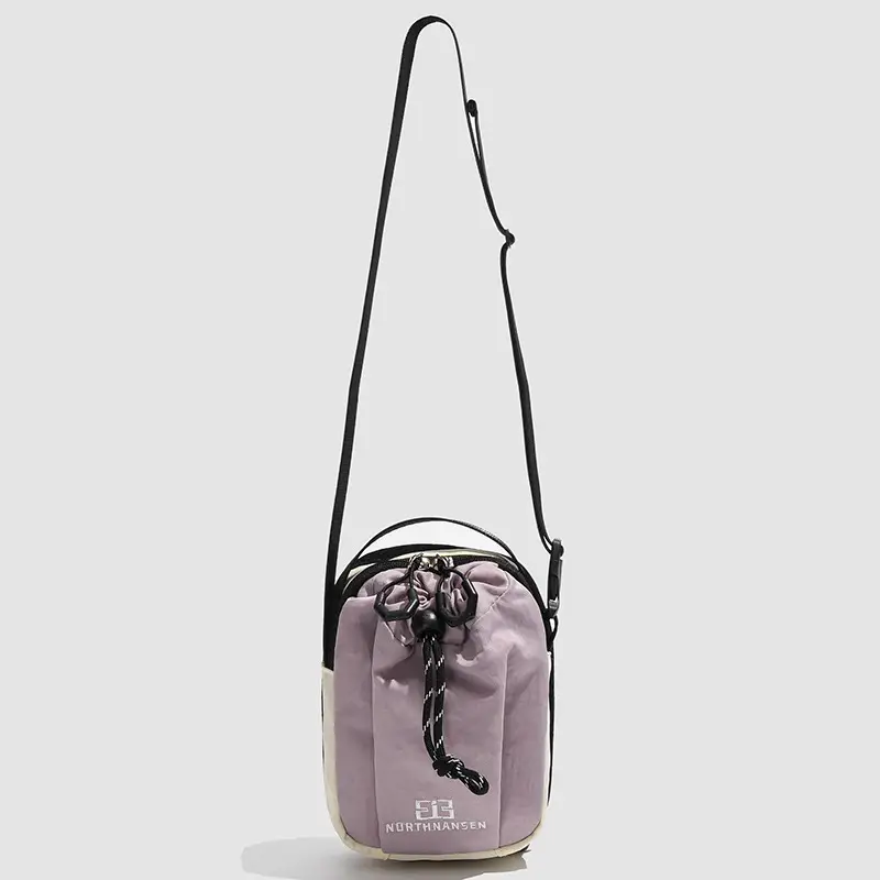 Women's Casual Crossbody Phone Bag Brown Beige