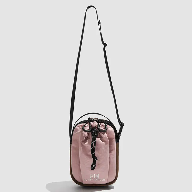 Women's Casual Crossbody Phone Bag Brown Beige