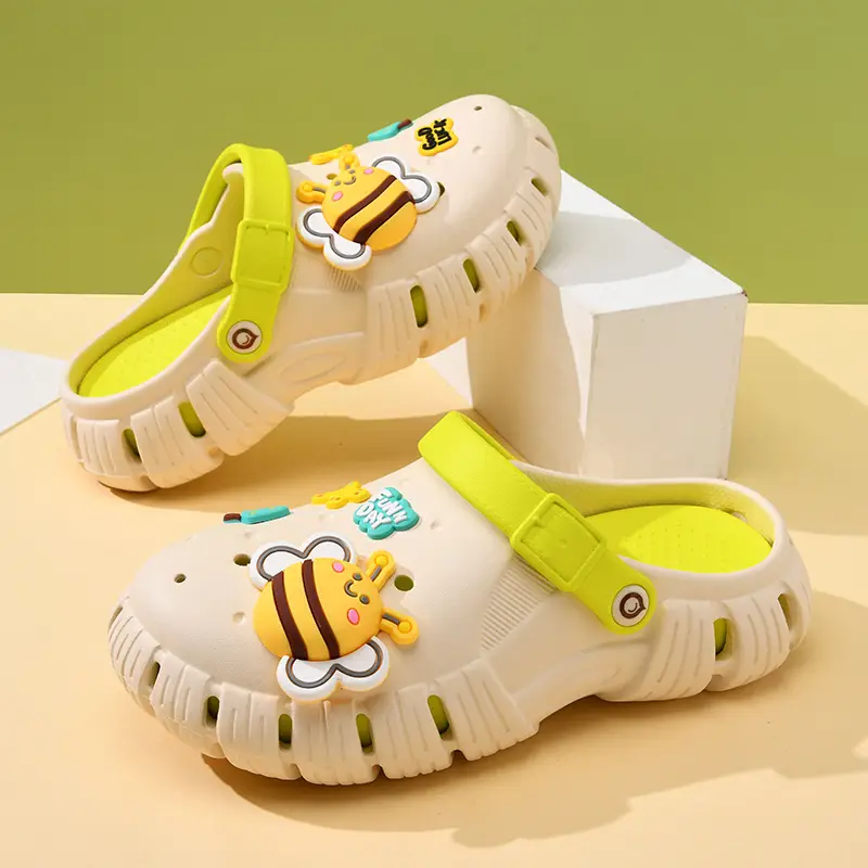 Thick-soled hole shoes women's summer non-slip breathable slippers cartoon EVA breathable wear-resistant non-smelly feet outside wear sandals - Image 5