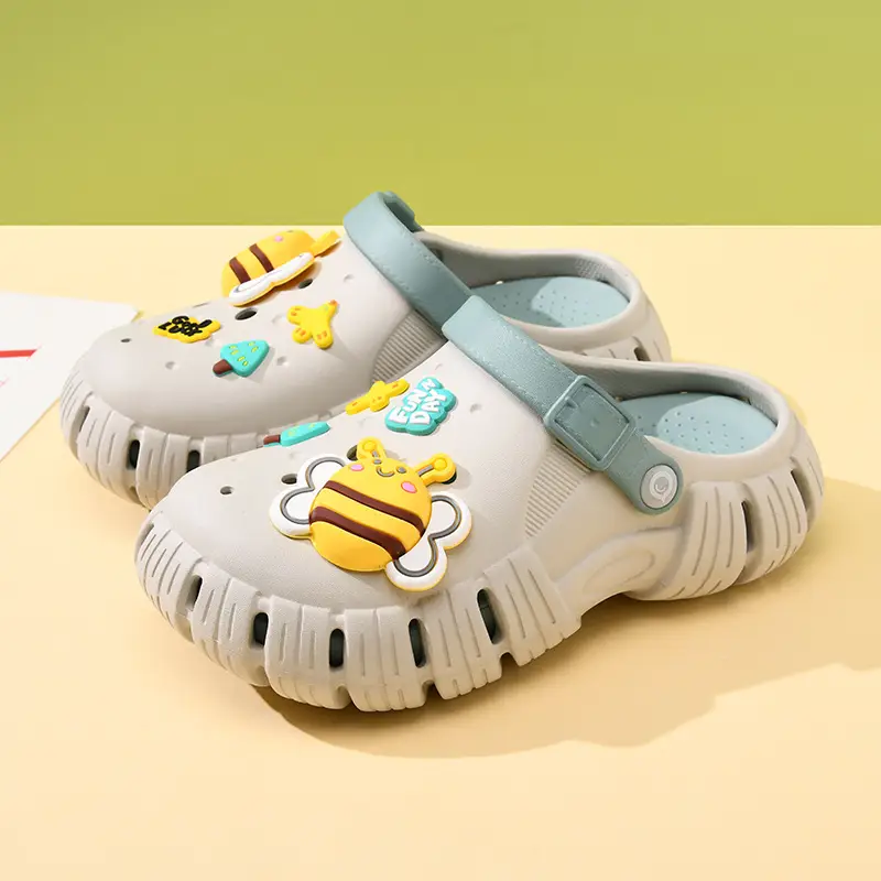 Thick-soled hole shoes women's summer non-slip breathable slippers cartoon EVA breathable wear-resistant non-smelly feet outside wear sandals - Image 6