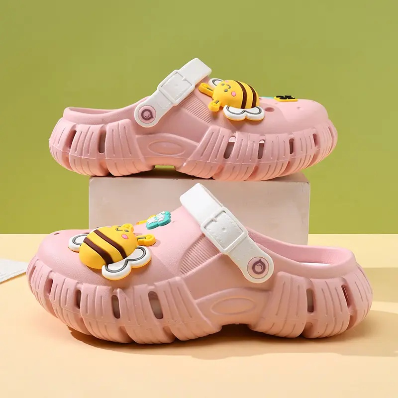 Thick-soled hole shoes women's summer non-slip breathable slippers cartoon EVA breathable wear-resistant non-smelly feet outside wear sandals - Image 7