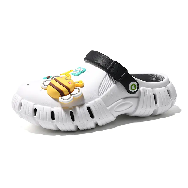 Thick-soled hole shoes women's summer non-slip breathable slippers cartoon EVA breathable wear-resistant non-smelly feet outside wear sandals - Image 8