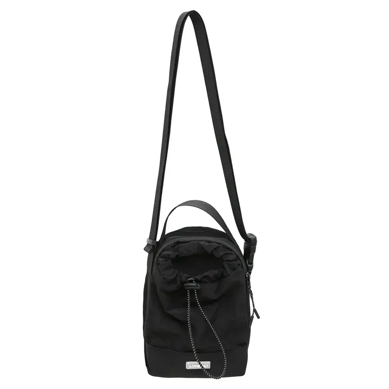 Black Crossbody Phone Bag for Men Lightweight Mobile Carry - Image 7