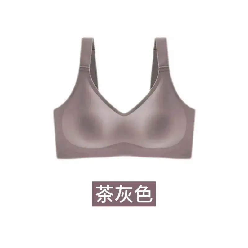 Green Non-Stick Large Chest Small Underwear Women
