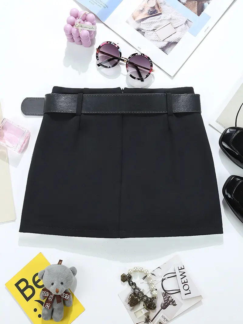 Black Crossbody Belt with Zip for Women — feature 10