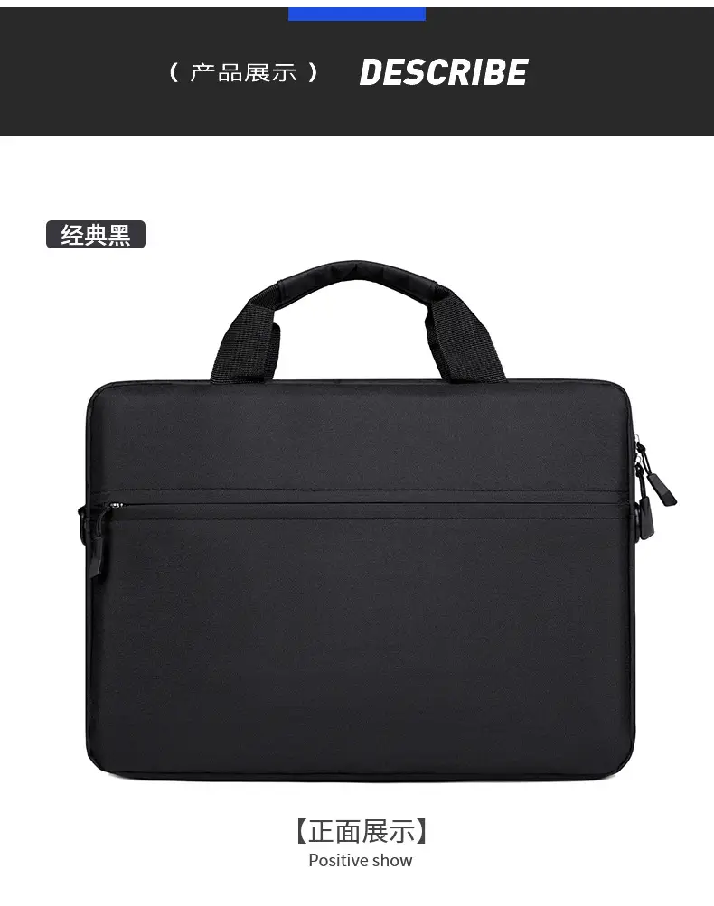 Lightweight Laptop Bag Grey Shoulder Crossbody — feature 29