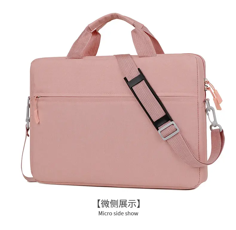 Lightweight Laptop Bag Grey Shoulder Crossbody — feature 34