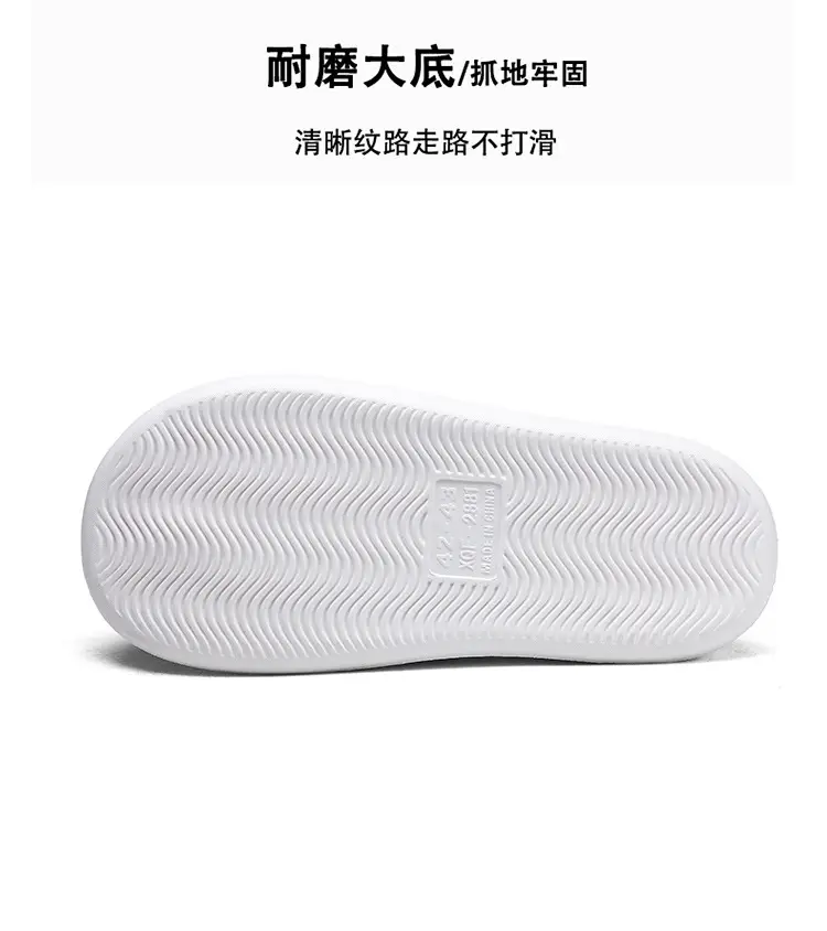 Cotton Slippers Autumn and Winter New Home Indoor Couple Plus Velvet Bag with Cotton Shoes Thick Sole Dung Feeling Maomao Bread Shoes — feature 7
