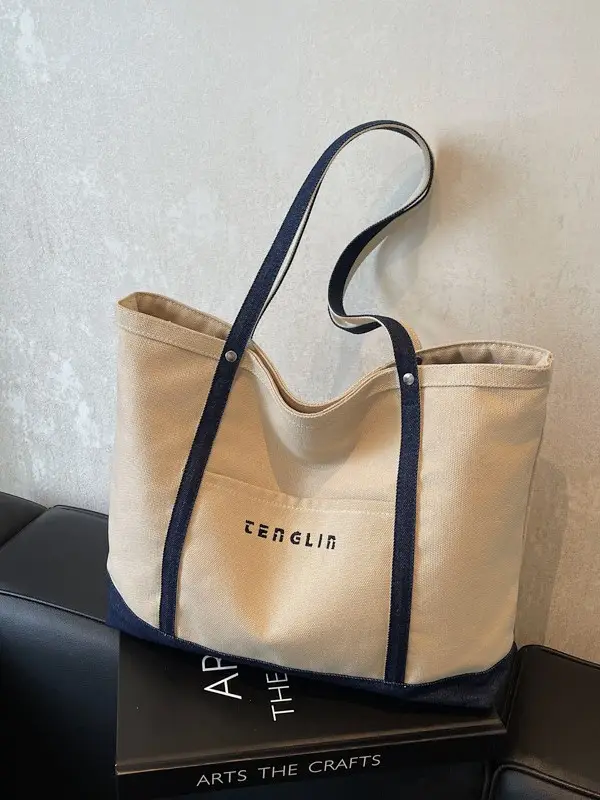 Canvas Large Capacity Shoulder Bag for Women 2026 - Image 4