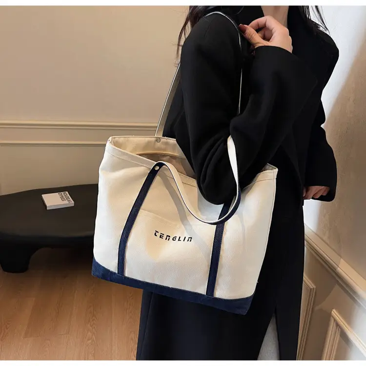 Canvas Large Capacity Shoulder Bag for Women 2026 — feature 18