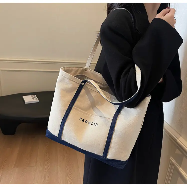 Canvas Large Capacity Shoulder Bag for Women 2026 — feature 24