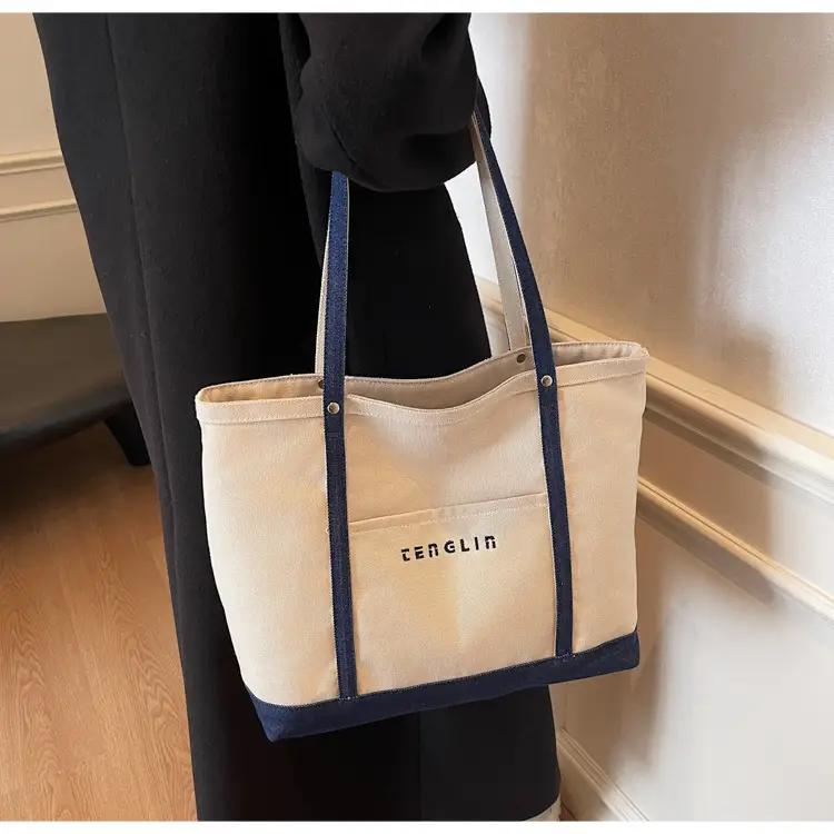 Canvas Large Capacity Shoulder Bag for Women 2026 — feature 25