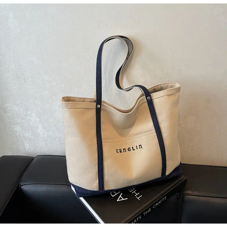 Canvas Large Capacity Shoulder Bag for Women 2026 — feature 26