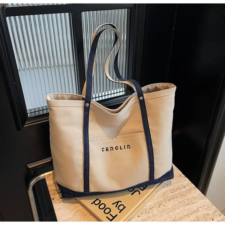 Canvas Large Capacity Shoulder Bag for Women 2026 — feature 34