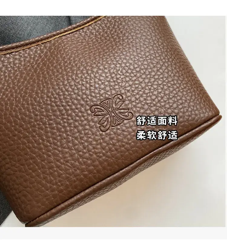 White Korean-style Shoulder Crossbody Tote Bag — feature 6