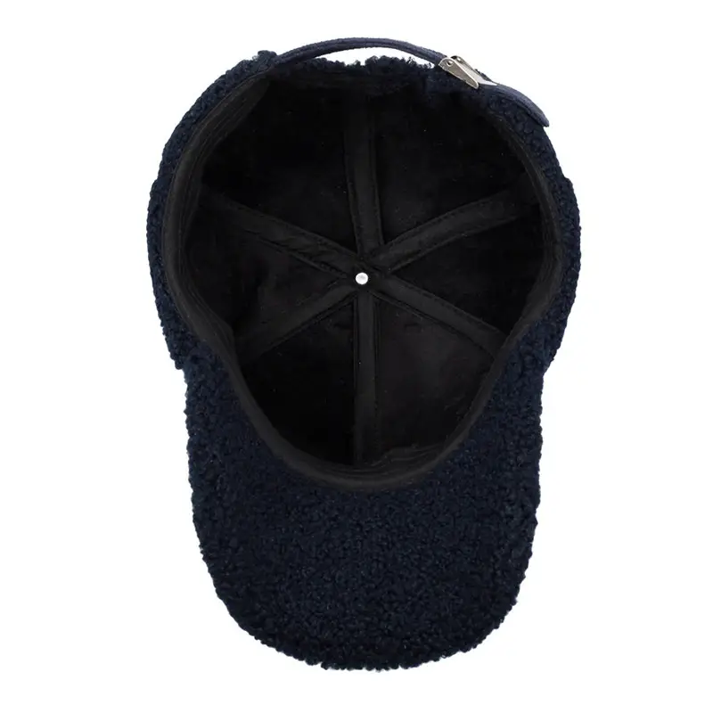 Pink Teddy Velvet Baseball Cap for Men Women - Image 12