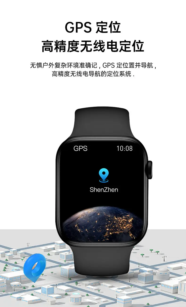 Cross-Border Huaqiangbei S10 Smart Watch Bluetooth Sports Heart Rate Blood Pressure Blood Oxygen Health Watch Watch Top — feature 19