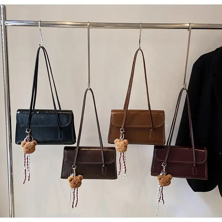 Vintage Brown Leather Shoulder Bag for Women 2024 — feature 13