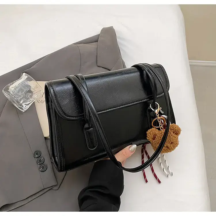 Vintage Brown Leather Shoulder Bag for Women 2024 — feature 19