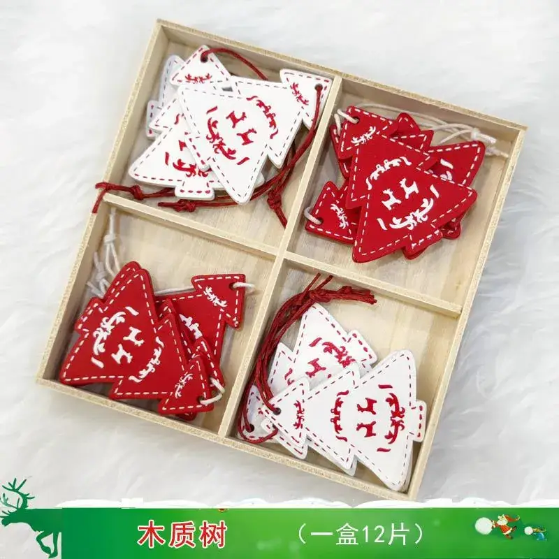Christmas Snowflake Pine Cone Bow Ornaments 3m Gold Trim - Image 22