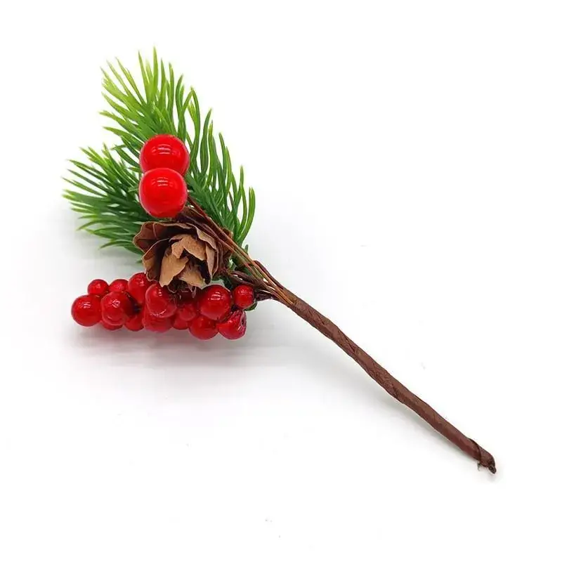 Christmas Snowflake Pine Cone Bow Ornaments 3m Gold Trim - Image 58