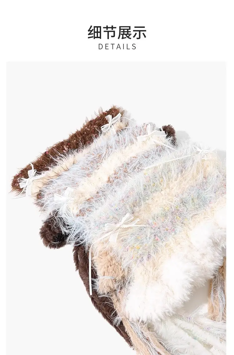 Women Fleece Ear Bag Warm Hat Winter Autumn — feature 15