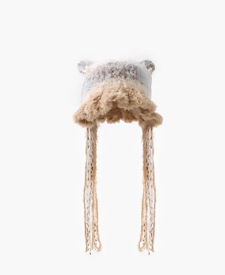 Women Fleece Ear Bag Warm Hat Winter Autumn — feature 20