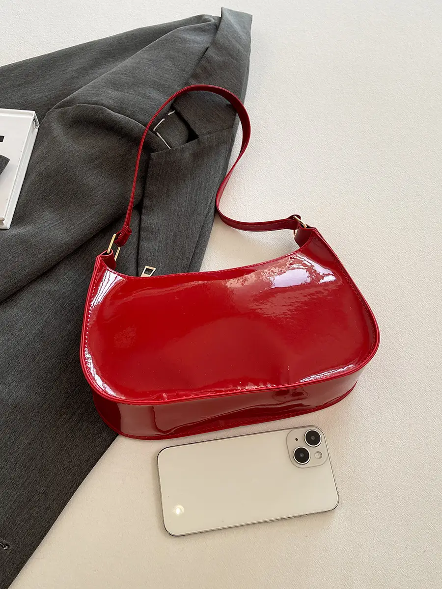 2024 Korean Style Red Shoulder Bag for Women - Image 10
