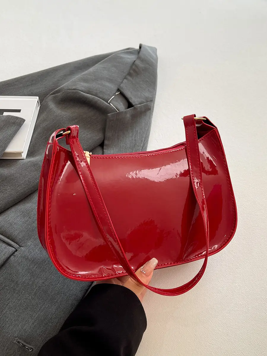 2024 Korean Style Red Shoulder Bag for Women - Image 11