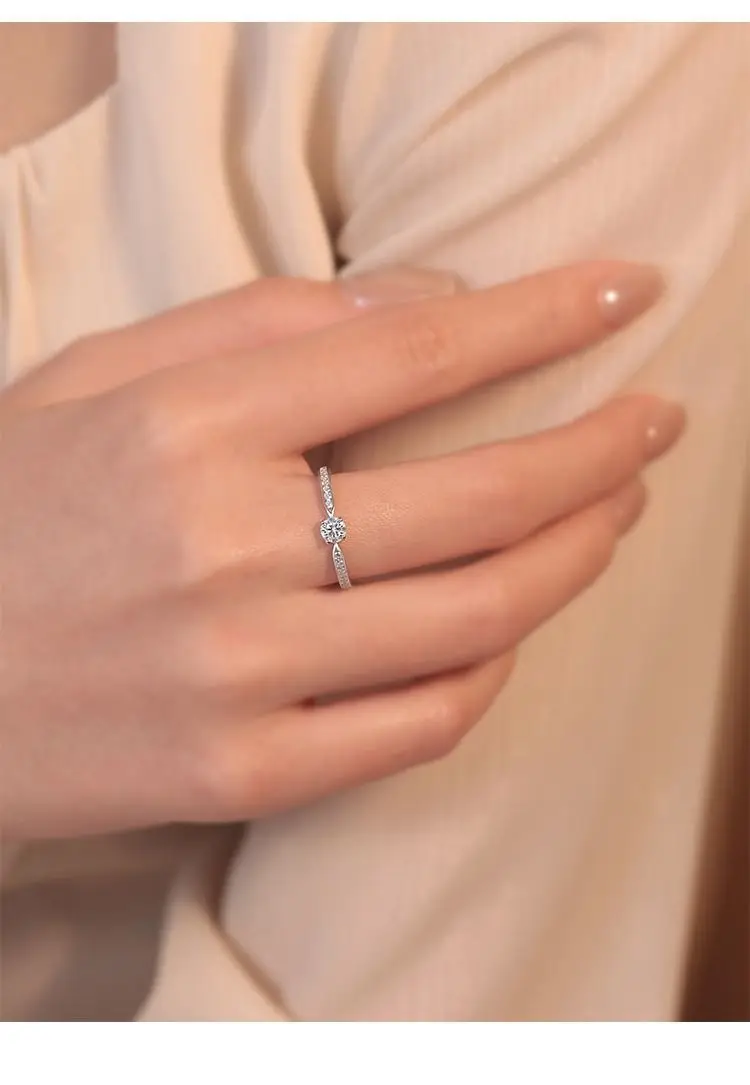 Luxury Moissanite Ring for Women Wedding Gift — feature 3