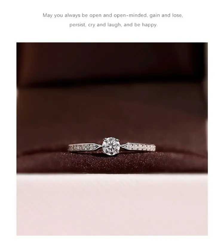 Luxury Moissanite Ring for Women Wedding Gift — feature 4