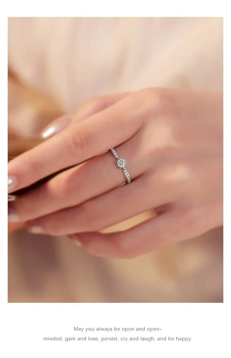Luxury Moissanite Ring for Women Wedding Gift — feature 6