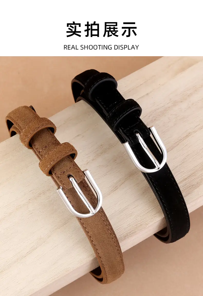 2025 Suede Cowhide Belts for Women Wholesale — feature 14