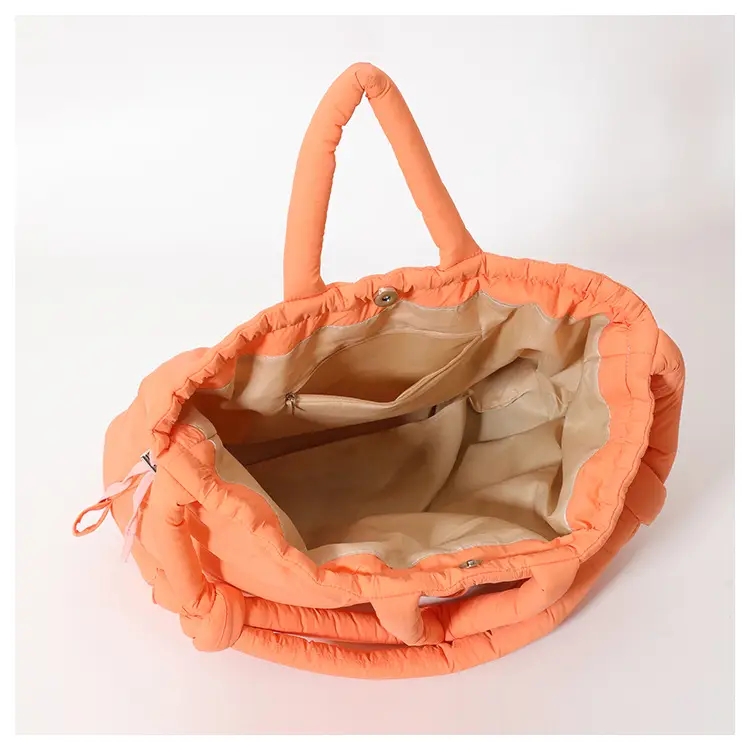 Blue Shoulder Crossbody Bag with Drawstring Closure — feature 24