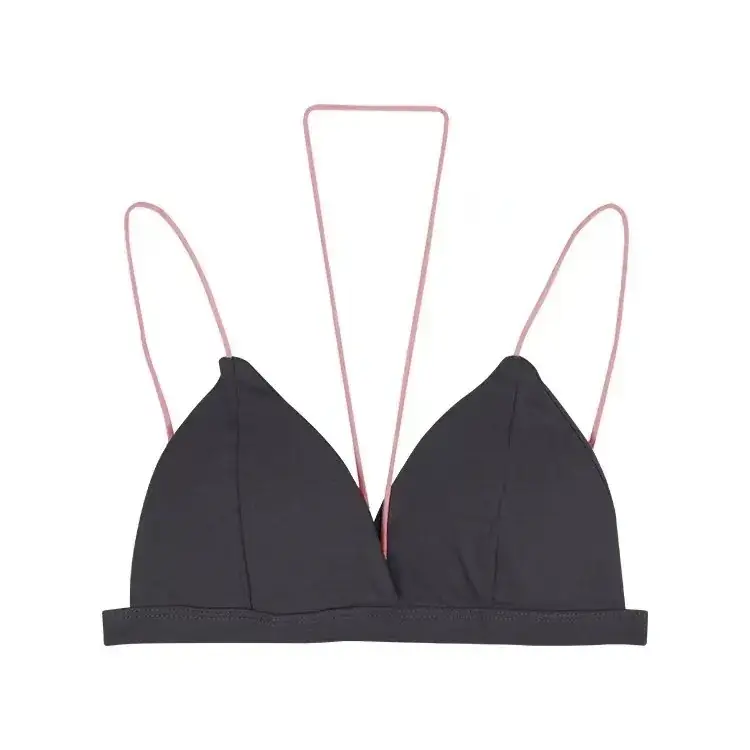 Sexy Spice Triangle Cup Bra Summer Tube Top with Camisole Vest - Image 10
