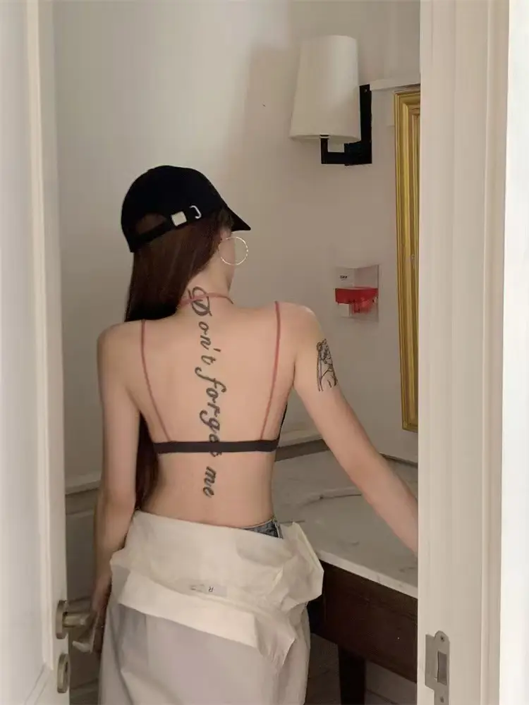 Sexy Spice Triangle Cup Bra Summer Tube Top with Camisole Vest — feature 15