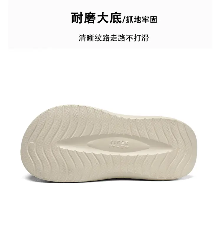 Waterproof cotton slippers men's autumn and winter indoor home warm non-slip thick-soled anti-slip bag heel cotton shoes for men — feature 7