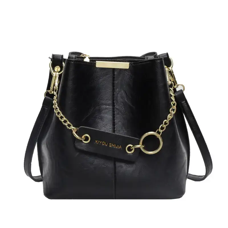 Korean Style Bucket Bag Women's Tan 2024 - Image 8