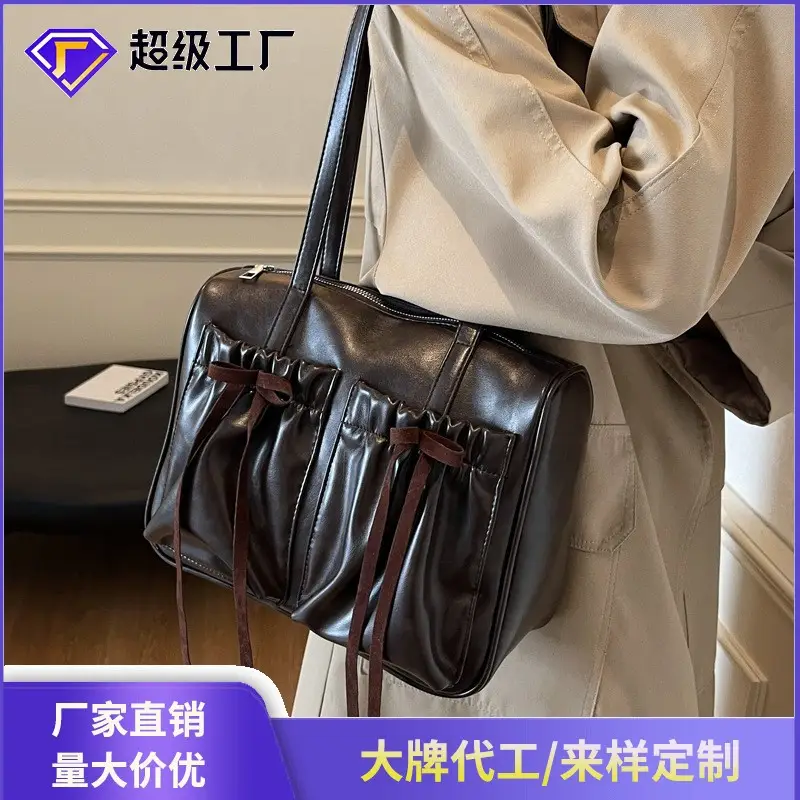 Women Retro Underarm Bag 2026 New Autumn Large Capacity - Image 4
