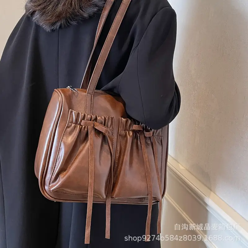 Women Retro Underarm Bag 2026 New Autumn Large Capacity - Image 5