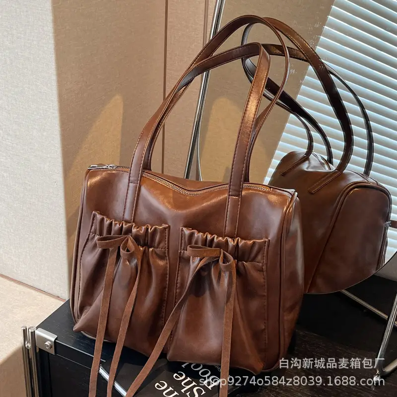 Women Retro Underarm Bag 2026 New Autumn Large Capacity - Image 7