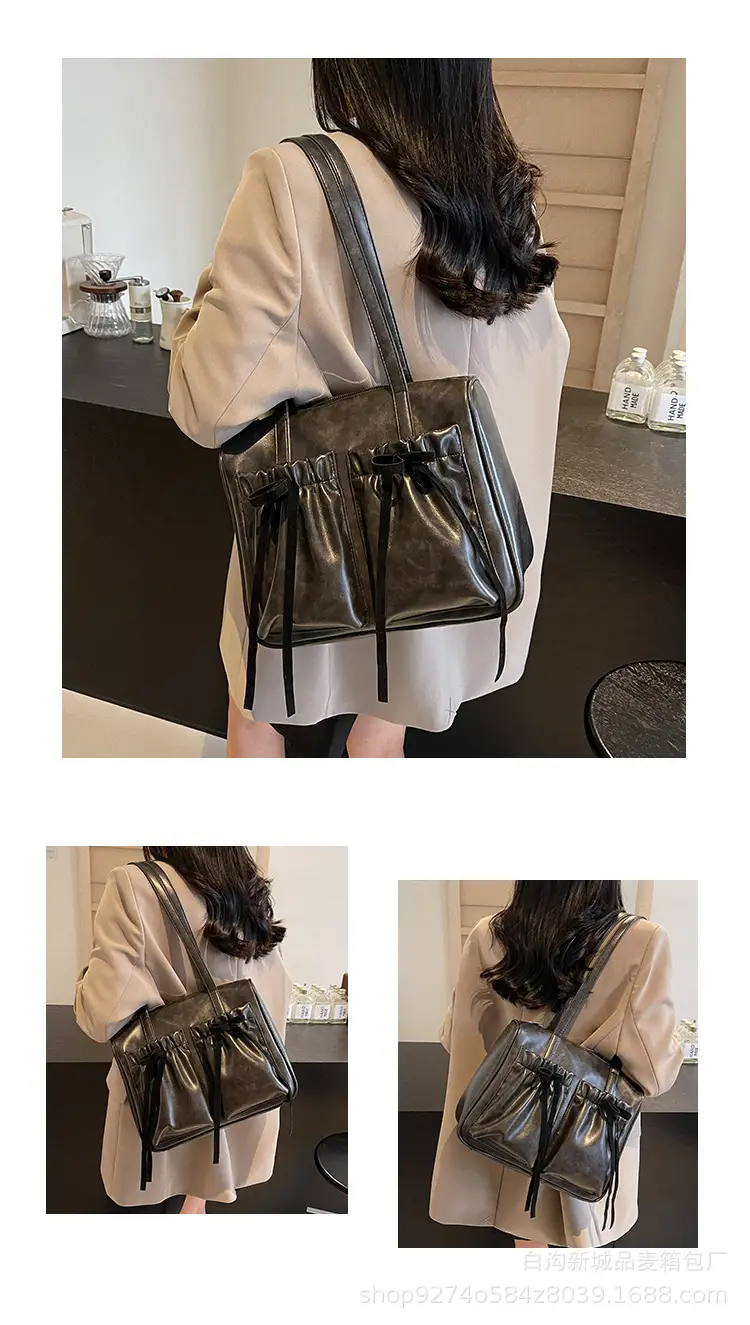 Women Retro Underarm Bag 2026 New Autumn Large Capacity — feature 12