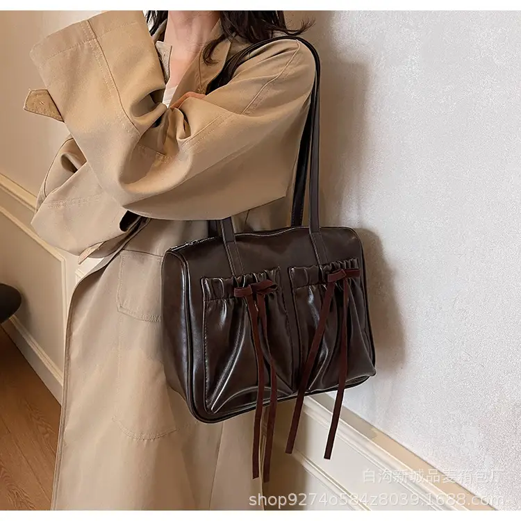 Women Retro Underarm Bag 2026 New Autumn Large Capacity — feature 13