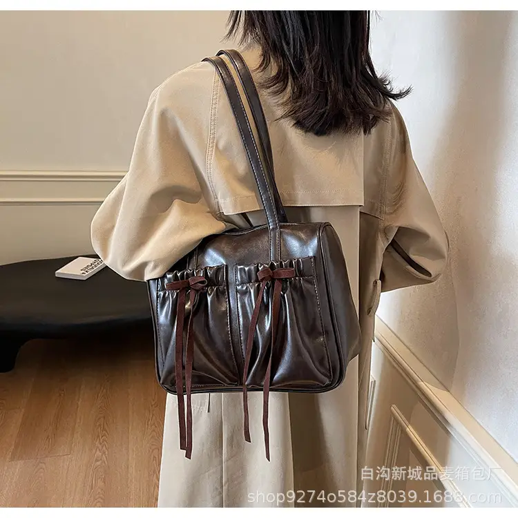 Women Retro Underarm Bag 2026 New Autumn Large Capacity — feature 14