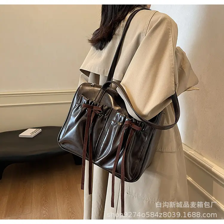 Women Retro Underarm Bag 2026 New Autumn Large Capacity — feature 15
