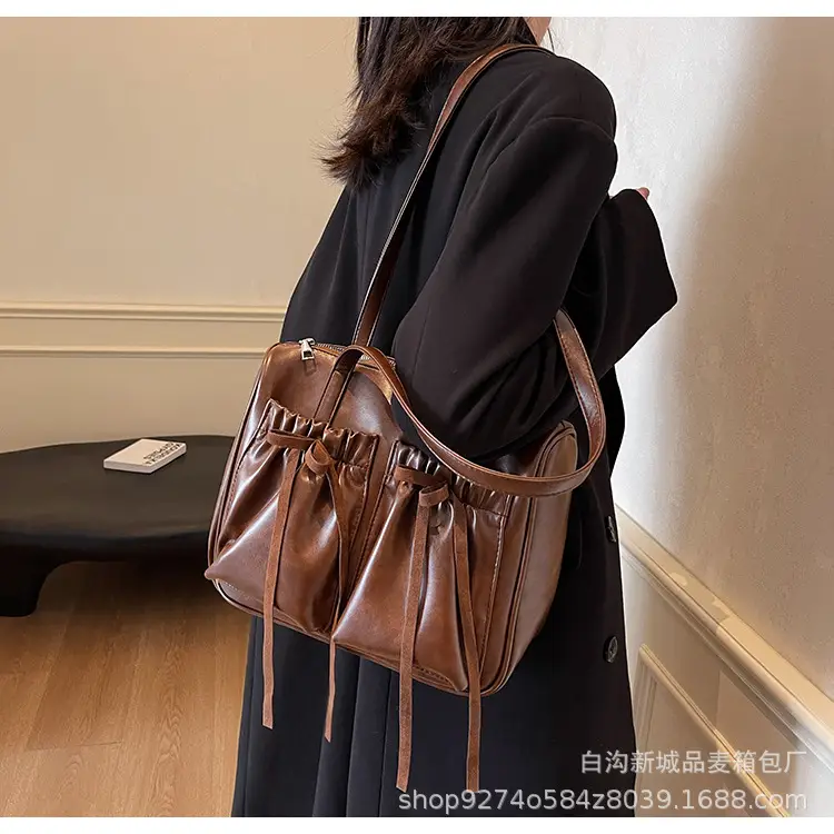 Women Retro Underarm Bag 2026 New Autumn Large Capacity — feature 17